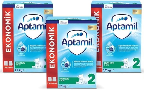 Aptamil 2 3'lü 1200 Gr 6-9 Ay Mega Paket