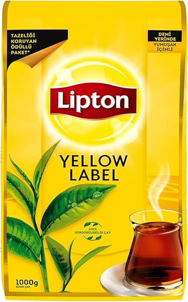Lipton Yellow Label Dökme Siyah Çay 1000 Gr