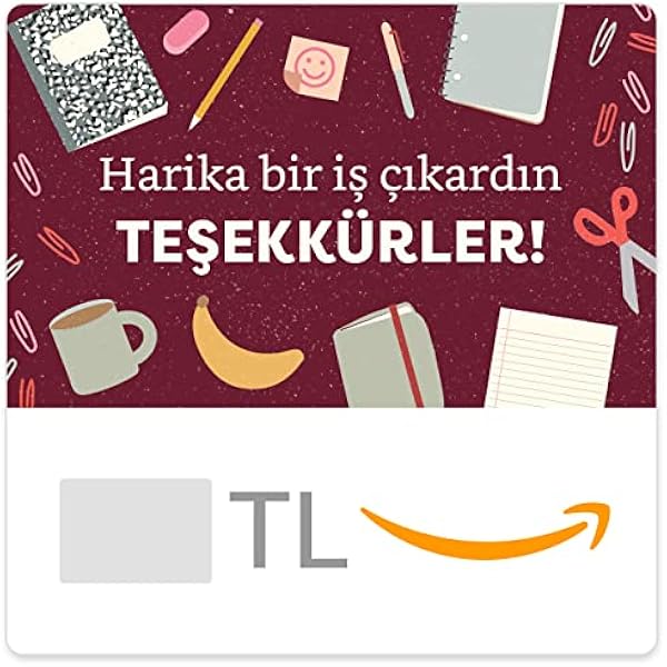 Amazon.com.tr E-Hediye Kartı