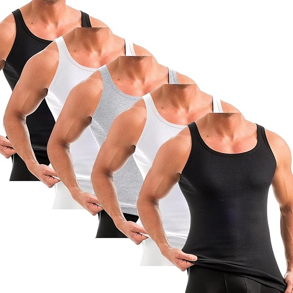 Anthony Jackson 5'li Kutu Premium RİBANA Erkek Atlet SEZAR Ekstra Uzun- Taranmış İnce Fitilli Organik Pamuk