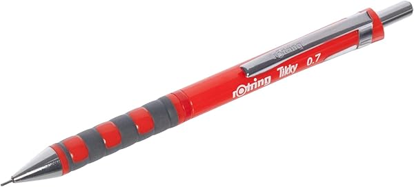 Rotring Tikky Versatil, Uçlu Kalem 0.7 mm, Kırmızı