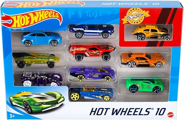 Hot Wheels Onlu Araba Seti - Geniş Ürün Yelpazesi, Oyuncak Araba Koleksiyonu, 1:64 Ölçek - 54886