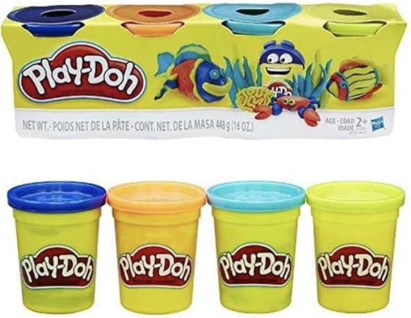 Play-Doh 4'Lü Çocuk Oyun Hamuru