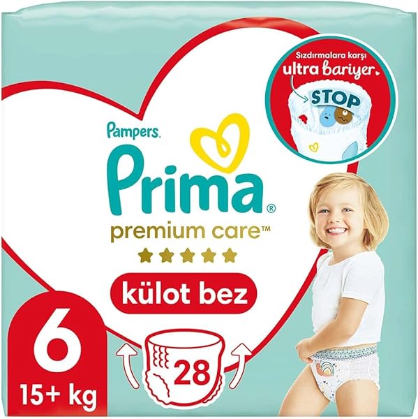 Prima Külot Bebek Bezi Premium Care 6 Numara 28'li 15+ kg