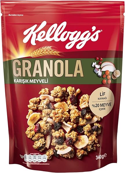 Kellogg's Granola Meyveli 340 Gr