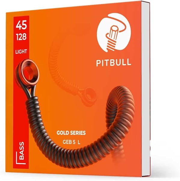 Pitbull Gold Seri Bas Gitar Teli 5 Telli SET Light GEB 5 L 45-128