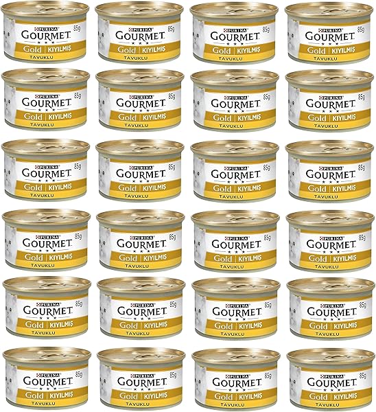 Gourmet Gold Kıyılmış Tavuklu Yaş Kedi Maması 85 Gr X 24 Adet