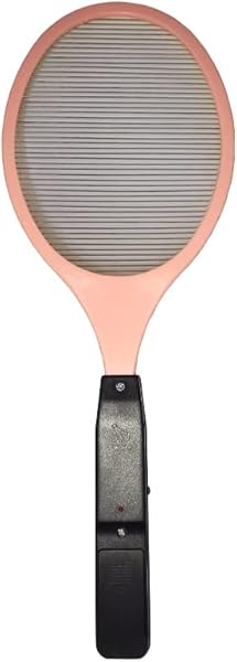 Sinek Raketi Sivrisinek Öldürücü Raket Haşere Öldüren Elektrikli Sineklik Aleti (PEMBE)