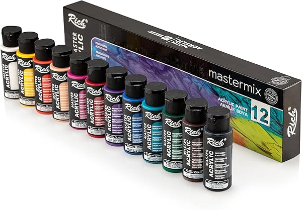 Rich 12'Li 60 Cc Master-Mix Akrilik Set