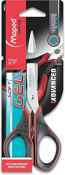 Maped 17 cm Advanced Gel Simetrik Makas