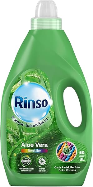 Rinso Sıvı Aloe Vera Renkliler 3 L