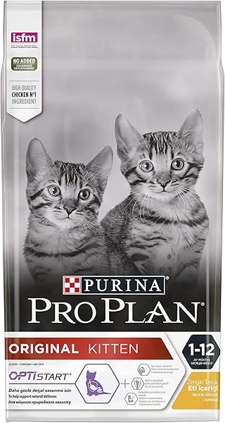 PRO PLAN Original Kitten Tavuklu Kuru Kedi Maması, 1.5 kg