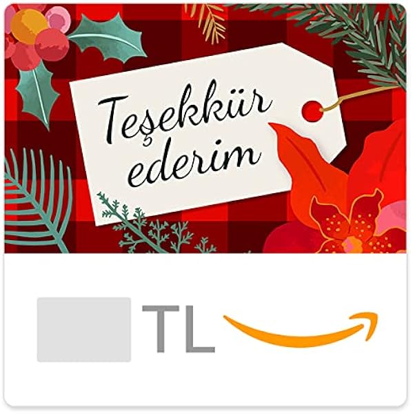 Amazon.com.tr E-Hediye Kartı