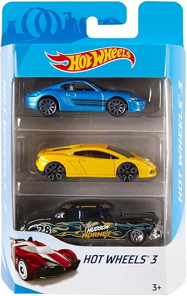 Hot Wheels Üçlü Araba Seti, 3 yaş ve üzeri, K5904