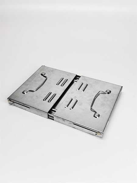 Mizan Galvaniz Katlanır Mangal (özel Kutusunda ve yelpaze hediyeli)