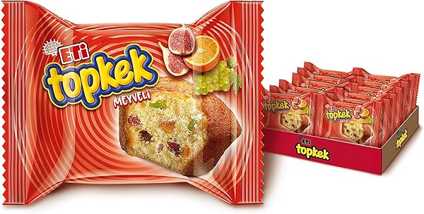 Eti Topkek Meyveli Kek 40 g x 24 Adet