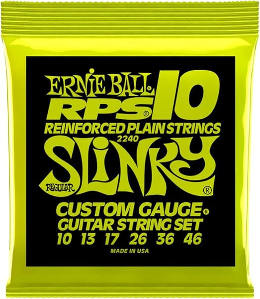 Ernie Ball Normal Slinky Rps Nikel Yara Elektro Gitar Telleri, Ölçü 10-46