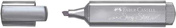 Faber-Castell Fosforlu Kalem 46 Metalik Gümüş