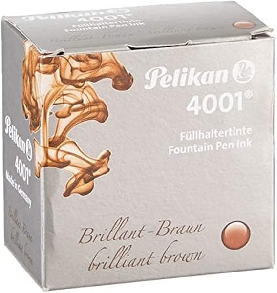 Pelikan 4001 Yazı Mürekkebi Kahverengi - PL311902YMKA