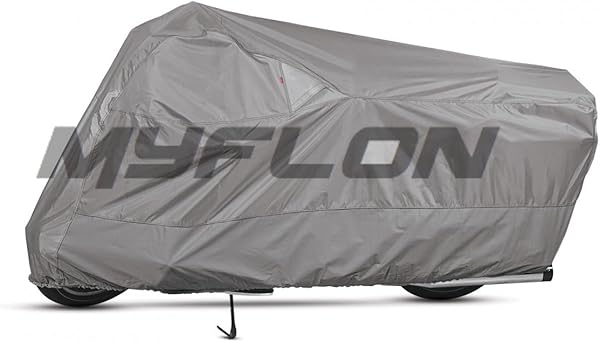 BODYGUARD Motosiklet Brandası Su Geçirmez Motor Branda XL Beden-Gri