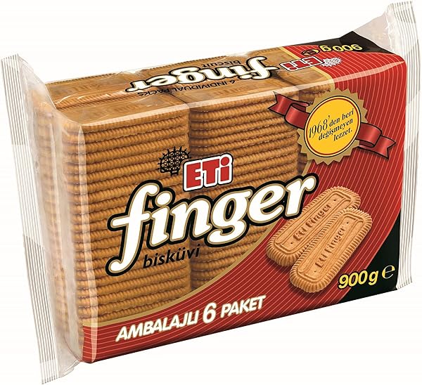 Eti Finger Bisküvi 6 x 150 g