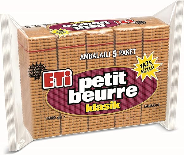 Eti Petit Beurre Bisküvi 5 x 200 g