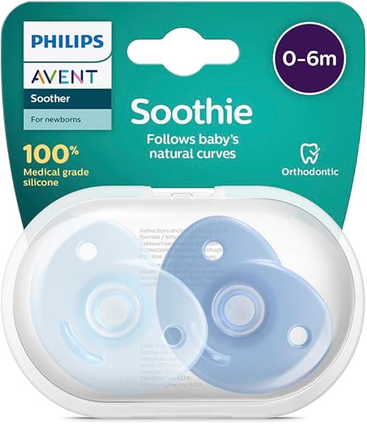 Philips Avent SCF099/21 Soothie Emzik, (0-6 Ay), 2 Parça, Mavi