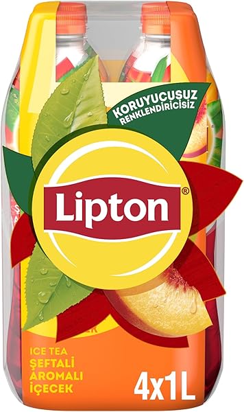 Lipton Ice Tea Şeftali Pet 4 x 1 L