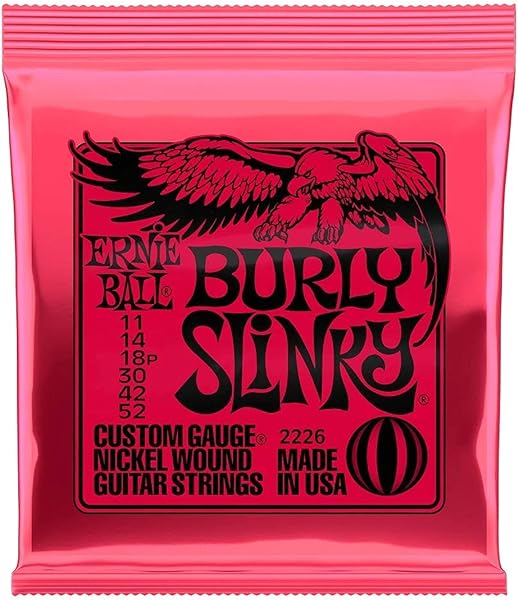 Ernie Ball Burly Slinky Elektro Gitar Teli Kalınlık 11-52