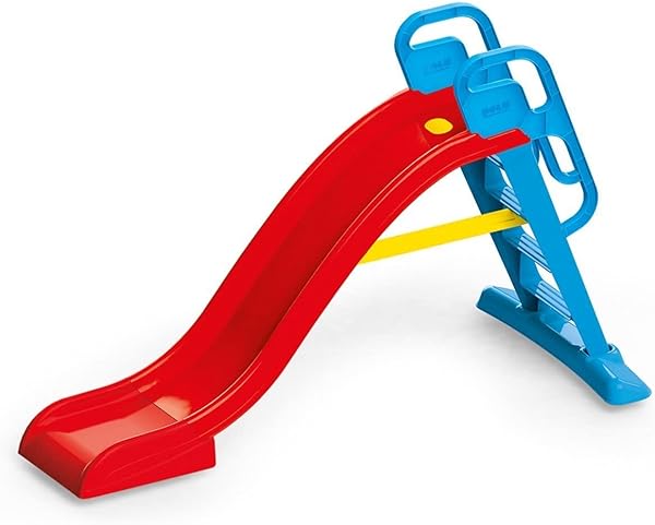 Dolu 2'si 1 Arada Büyük Su Kaydırağı, 3 Yaş Üzeri Çocuklar İçin, Kırmızı, İç - Dış Mekan, 3002