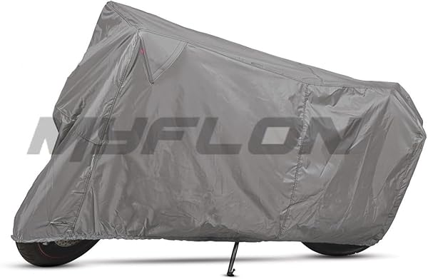 BODYGARD Motosiklet Brandası Su Geçirmez Motor Branda - Gri (EXTRA LARGE TOPCASE)