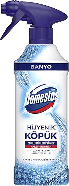 Domestos Banyo Kutup Ferahlığı Hijyenik Köpük Sprey Çamaşır Suyu 450 mL