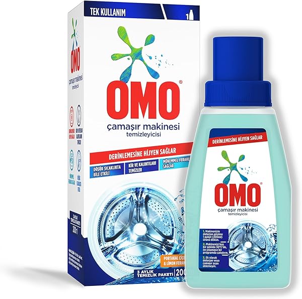 Omo Çamaşır Makinesi Temizleyicisi Çam Esintisi 200 ml