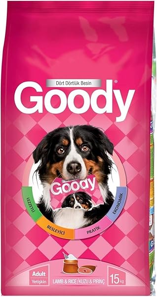 Goody Kuzulu ve Pirinçli Köpek Maması 15 KG