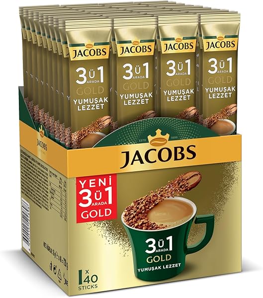 Jacobs 3in1 Yumuşak 1 Kutu 40 Adet 18 g