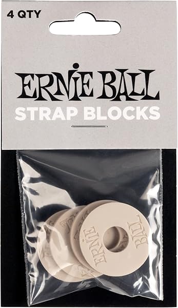 Ernie Ball Askı Blokları 4'Lü - Gri