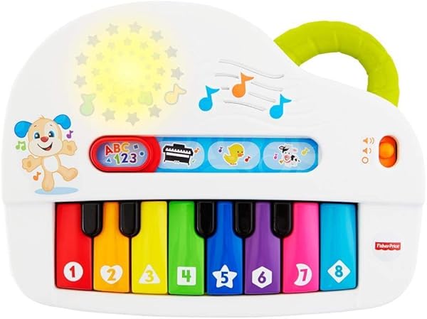 Fisher-Price Eğlen&Öğren Neşeli Piyano (Türkçe), 6 - 36 aylık, GTW20