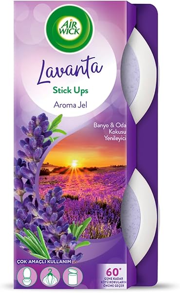 Air Wick Jel Stick Up Küçük Alanlara Özel Oda Kokusu Lavanta 30 Gün Etkili