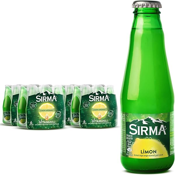 Sırma C Vitaminli Limon Aromalı Doğal Maden Suyu (24 x 200 ML) RENKSİZ