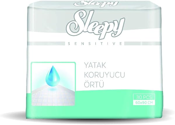 Sleepy Sensitive Yatak Koruyucu Örtü 60 X 90 cm (1 x 30 Adet)