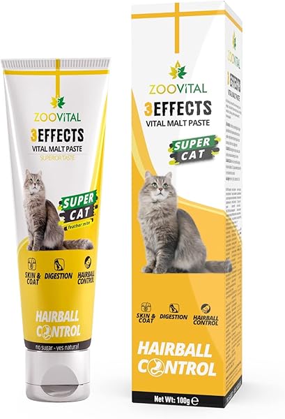 ZooVital Malt Paste 3 Etkili Kedi Tüy Yumağı Önleyici Macun 100G