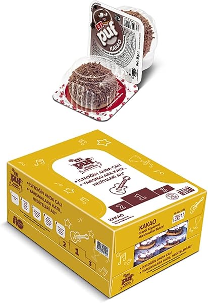 Eti Puf Kakaolu Bisküvi 18 g x 48 Adet