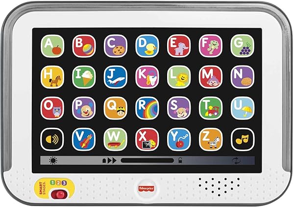 Fisher-Price Eğlen&Öğren yaş ve üzeria Göre Gelişim Eğitici Tablet (Türkçe), 12 - 36 aylık, CLK64