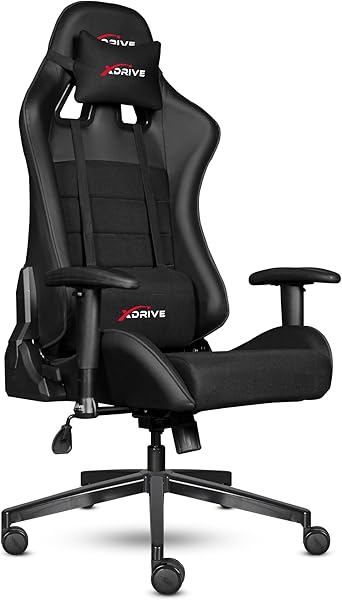 xDrive Toryum Oyuncu Koltuğu Siyah/Siyah