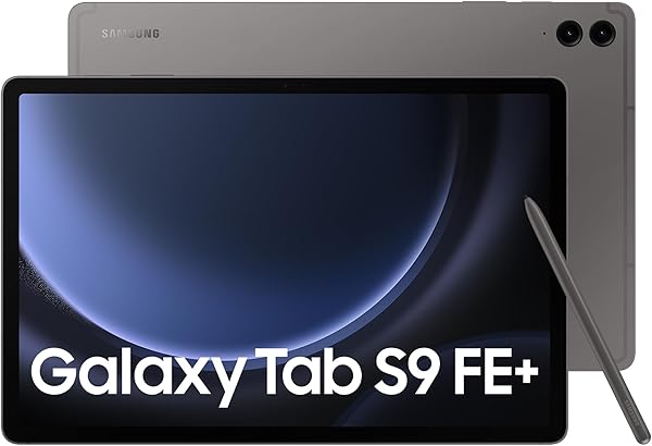 Samsung Galaxy Tab S9 FE Plus Tablet Koyu Gri 8 GB RAM, 128 GB Depolama (Samsung Türkiye Garantili)