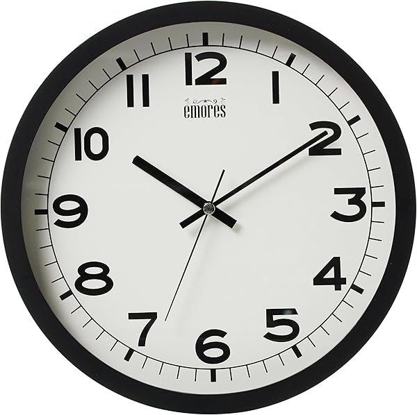 Galaxy 31 Cm Gerçek Cam Sessiz Mekanizma Duvar Saati