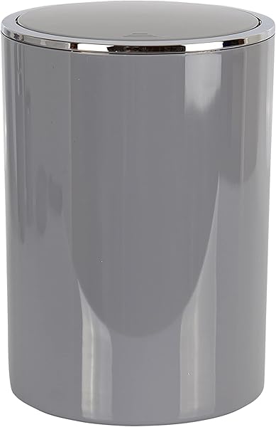 Primanova Lenox Çöp Kovası, Gri, 6 lt