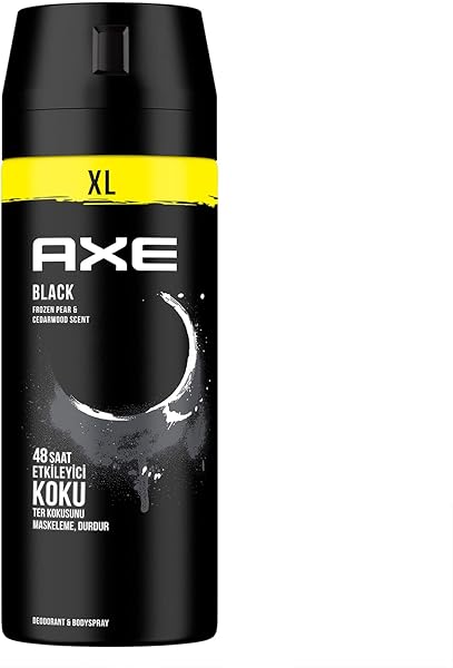 Axe Erkek Deodorant & Bodyspray Black 48 Saat Etkileyici Koku 200 ml
