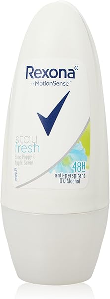 Rexona Kadın Roll On Deodorant Blue Poppy & Apple 1 Paket (1 x 50 ml)