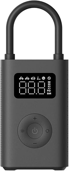 Xiaomi Taşınabilir Elektrikli Hava Kompresörü 2 - Taşınabilir Hava Kompresörü (0,2 10,3 bar/3-150 psi, 6 mod, 2000 mAh pil, 1